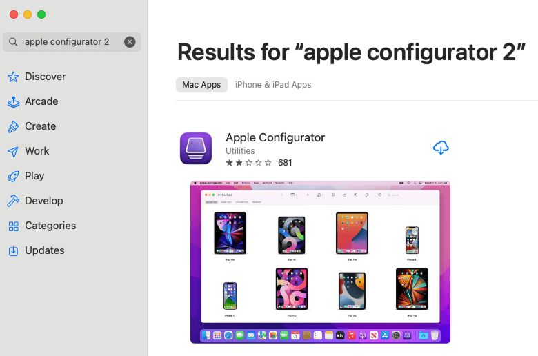 Apple Configurator in the Mac App Store