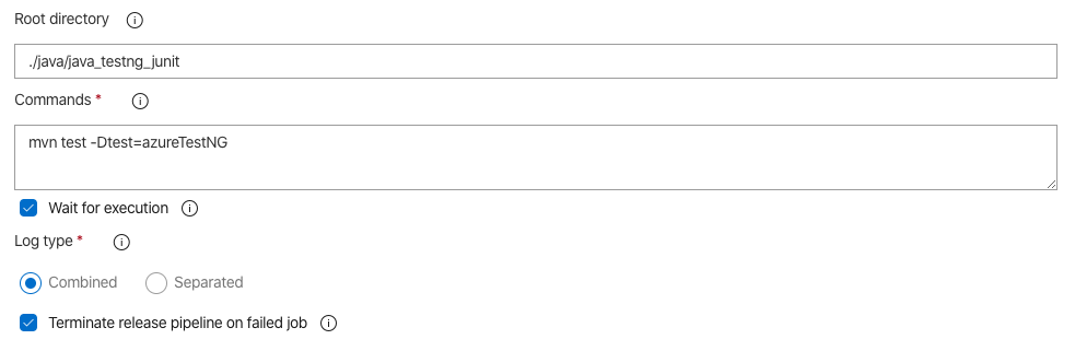 Terminate the release pipeline