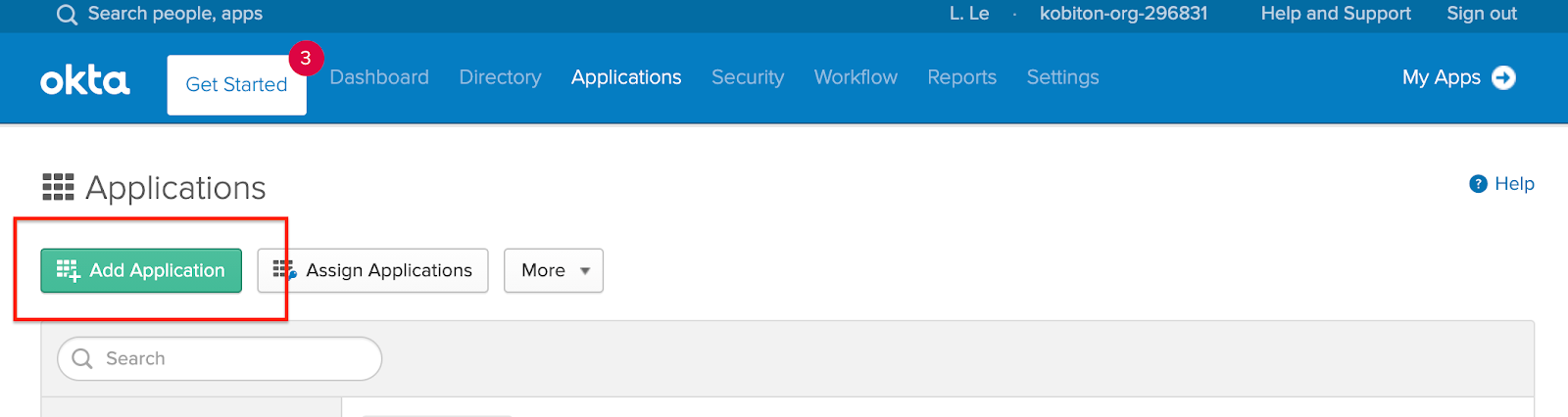 Add Application