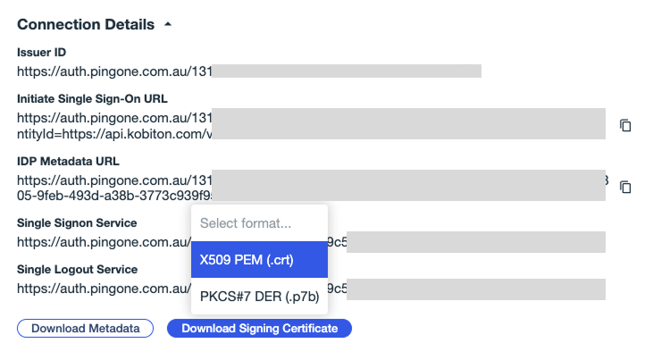 ping download certificate